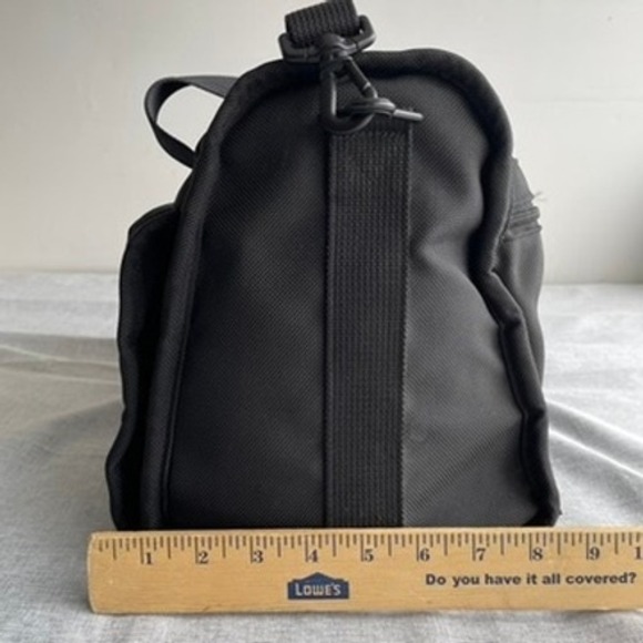 Tumi Black Ballistic Nylon Alpha Sport Small Carry-On Duffle Bag 261D3 USA - Picture 14 of 16